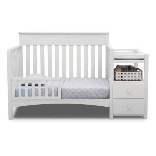 Delta Children Presley 3in1 Convertible Crib and Changer & Reviews